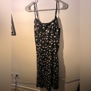 Urban Outfitters Black Floral Maxi Dress